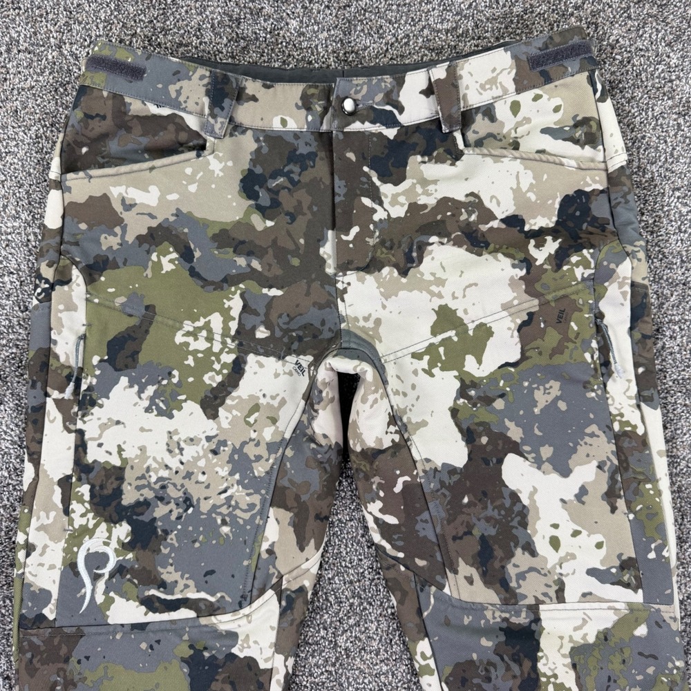 Prois Veil Camo Fleece Lined Hunting Pants Womens Large 10-12 Stretch Hike Fish - Picture 3 of 16
